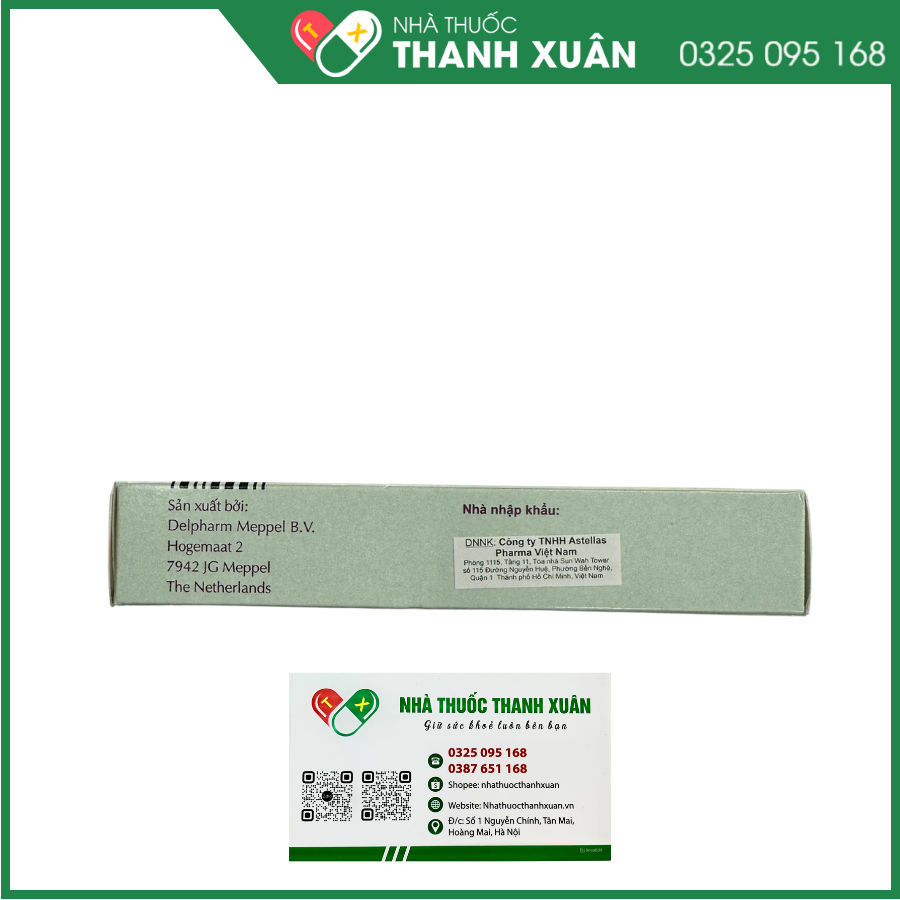 Harnal Ocas 0,4 mg điều trị triệu chứng đường tiểu dưới